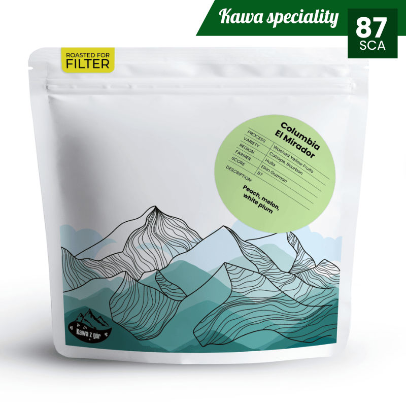 Kawa Colombia El Mirador – Washed Yellow Fruits